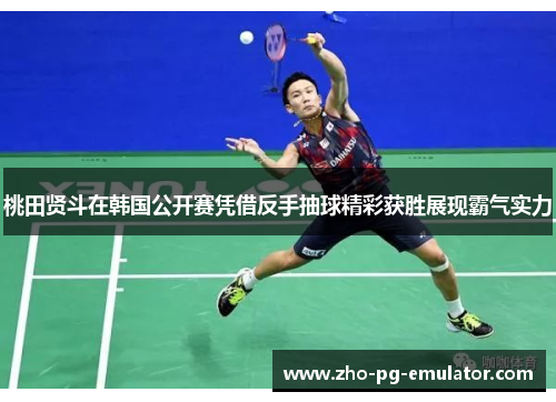 桃田贤斗在韩国公开赛凭借反手抽球精彩获胜展现霸气实力 桃田贤斗在韩国公开赛凭借反手抽球精彩获胜展现霸气实力
